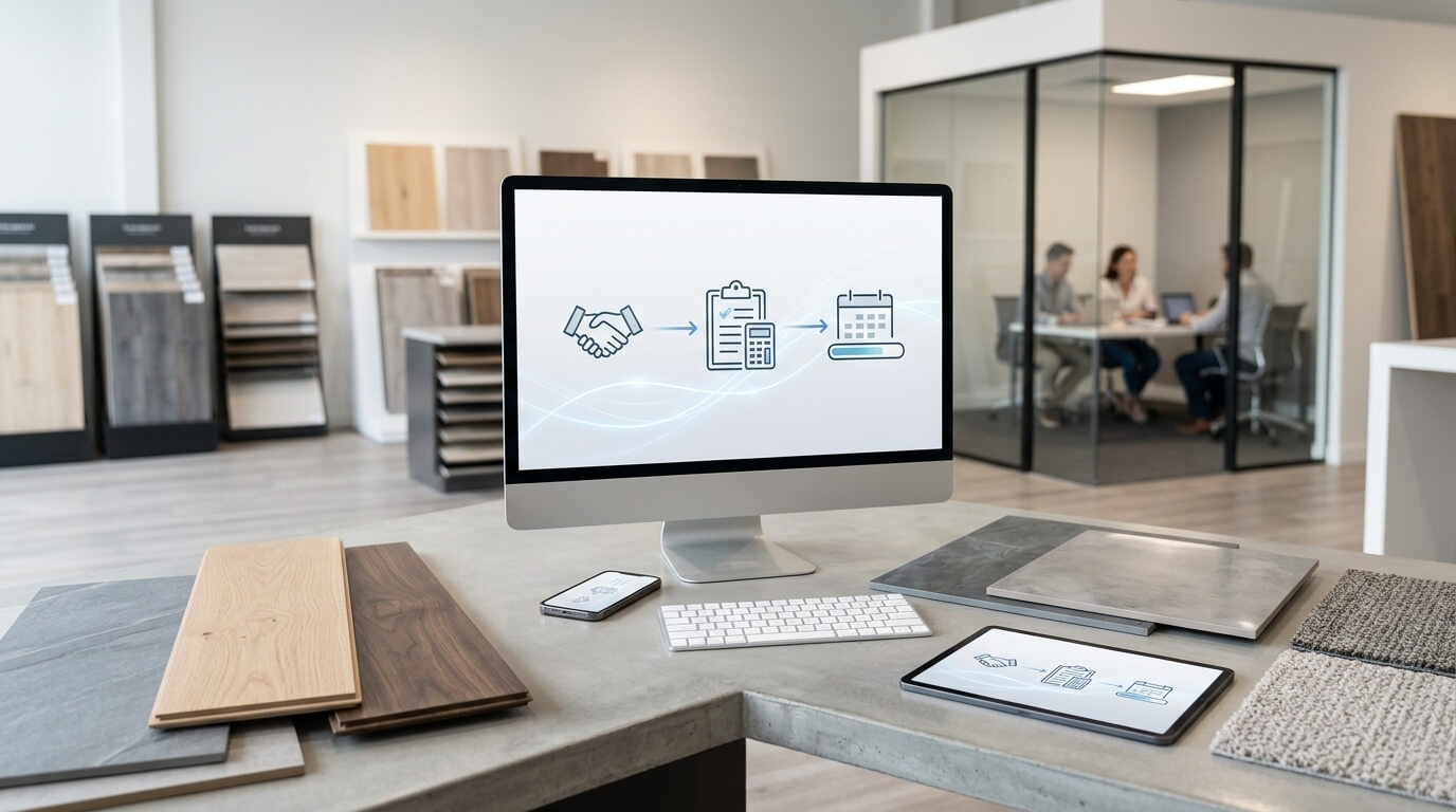 A desktop computer featuring a digital drawing